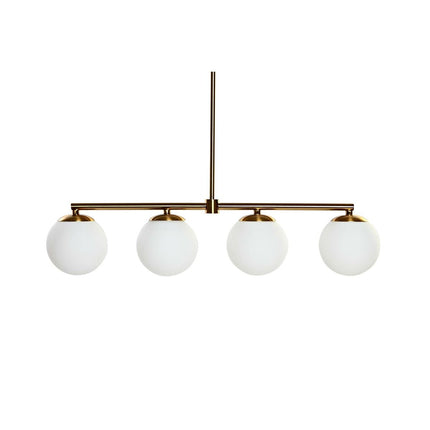 Deckenlampe DKD Home Decor Kristall Gold Metall Weiß 40 W (70 x 19 x 15 cm)