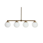 Deckenlampe DKD Home Decor Kristall Gold Metall Weiß 40 W (70 x 19 x 15 cm)
