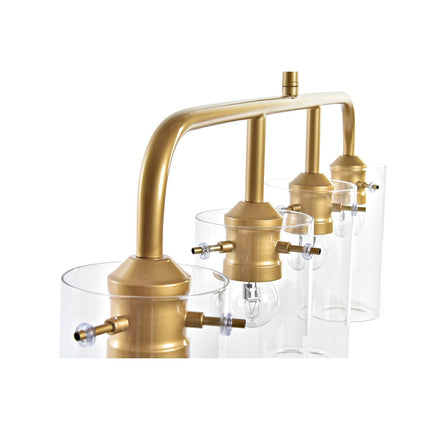 Deckenlampe DKD Home Decor Kristall Gold Metall 50 W (84 x 17 x 24 cm)