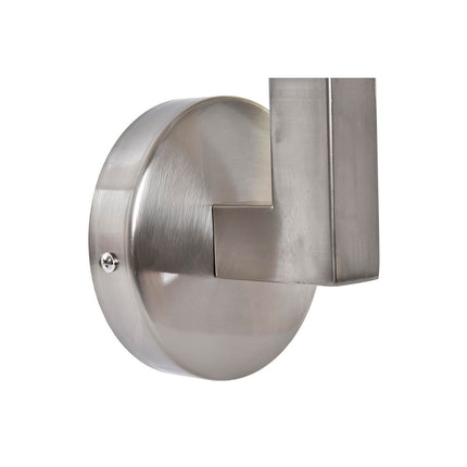Wandleuchte DKD Home Decor Silberfarben Metall Polyester Weiß 220 V 40 W (12 x 10 x 22 cm)