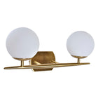 Wandleuchte DKD Home Decor Kristall Gold Metall Weiß 220 V 40 W Moderne (42 x 15 x 20 cm)
