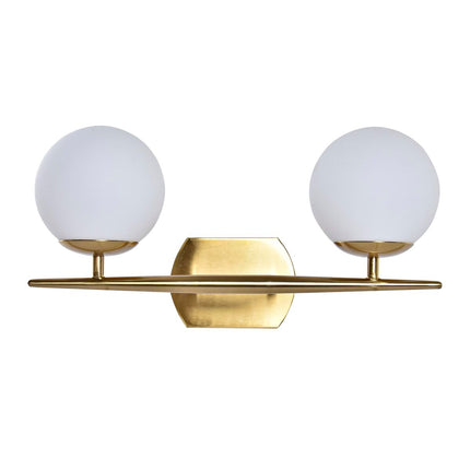 Wandleuchte DKD Home Decor Kristall Gold Metall Weiß 220 V 40 W Moderne (42 x 15 x 20 cm)