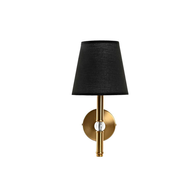 Wandleuchte DKD Home Decor Schwarz Gold Metall 220 V 25 W Moderne (15 x 23 x 31 cm)