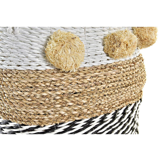 Korb-Set DKD Home Decor Kolonial (34 x 33 x 26 cm)