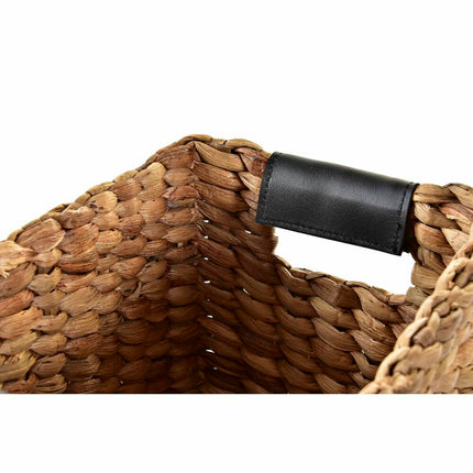 Korb-Set DKD Home Decor 32 x 25 x 20 cm Polyurethan Naturfaser (2 Stück)