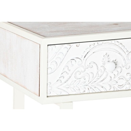 Konsole DKD Home Decor Tanne MDF Weiß Araber (120 x 35 x 80 cm)