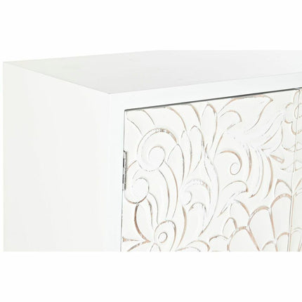 Anrichte DKD Home Decor   Weiß Tanne Holz MDF 80 x 38 x 102 cm