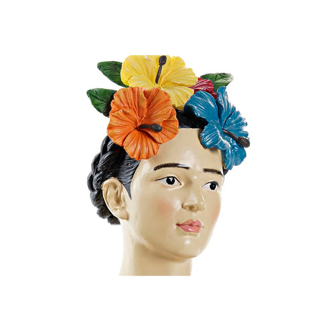 Deko-Figur DKD Home Decor Schale Rot Schwarz 25 x 17 x 27 cm Frida (2 Stück)