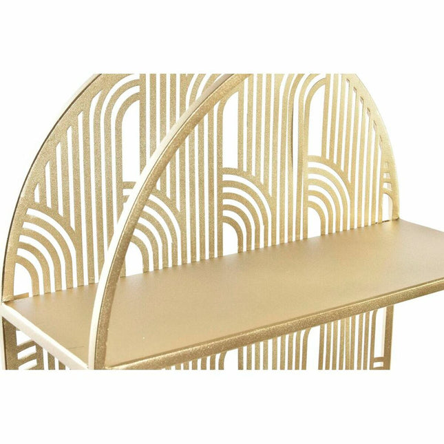 Regal DKD Home Decor Golden Metall 3 Regale (40 x 15 x 60 cm)