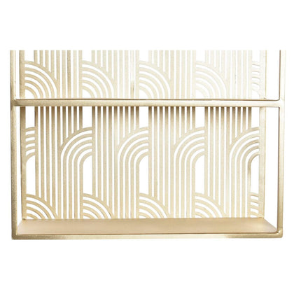 Regal DKD Home Decor Golden Metall 3 Regale (40 x 15 x 60 cm)