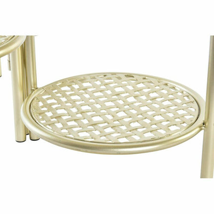 Blumentopf DKD Home Decor Gold Metall Orientalisch (38 x 40 x 81 cm)