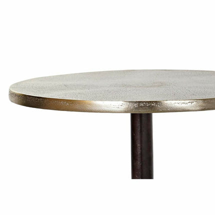 2nd-Set Tischchen DKD Home Decor Schwarz Gold Aluminium (40 x 40 x 61 cm)