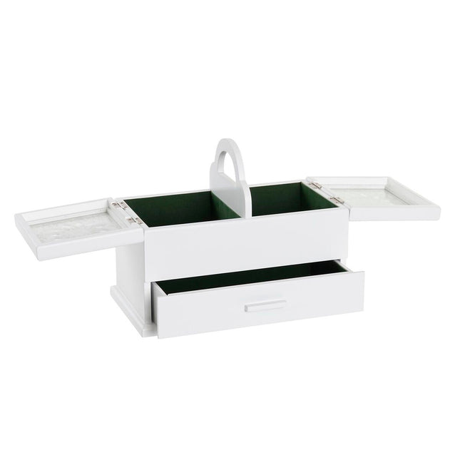 Box-Schmuckkästchen DKD Home Decor Kristall MDF Romantisch (30 x 17 x 24 cm)