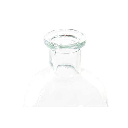 Ölfläschchen DKD Home Decor Essigflasche 16 x 6,5 x 17,5 cm Kristall Metall Durchsichtig 2 Stück (2 pcs)