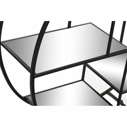 Regal DKD Home Decor Schwarz Metall Spiegel 95 x 27 x 105 cm