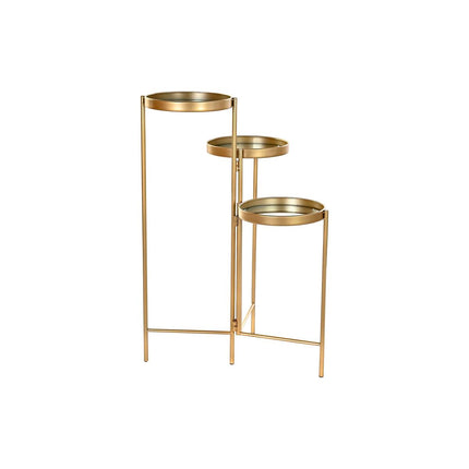 Regale DKD Home Decor Spiegel Golden Metall (49,5 x 49,5 x 80 cm)