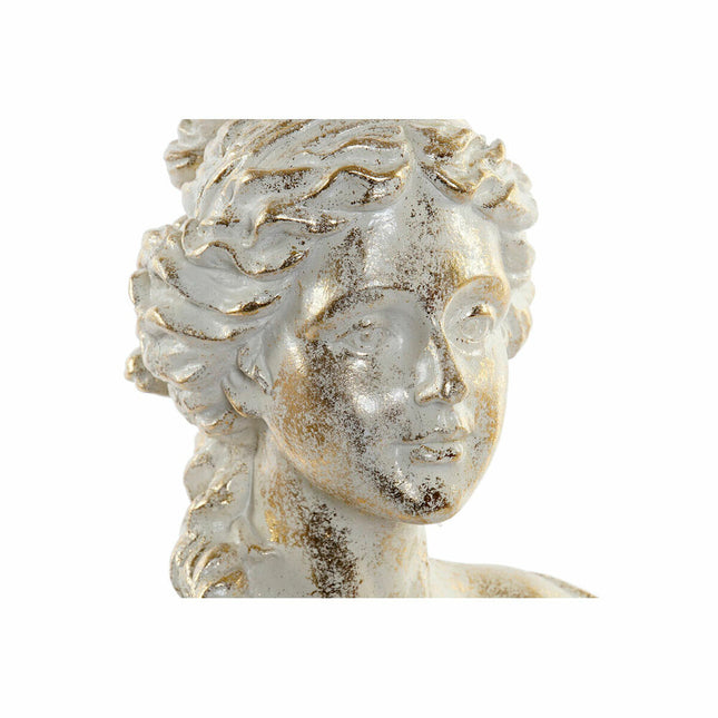 Büste DKD Home Decor Fiberglas Weiß (25 x 17 x 41 cm)