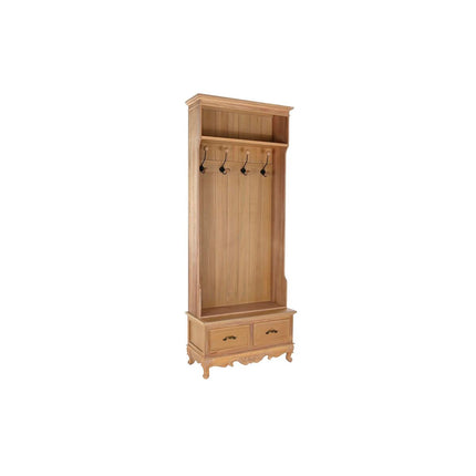 Konsolentisch mit 2 Schubladen DKD Home Decor 81,5 x 36,5 x 201 cm Tanne natürlich Holz MDF