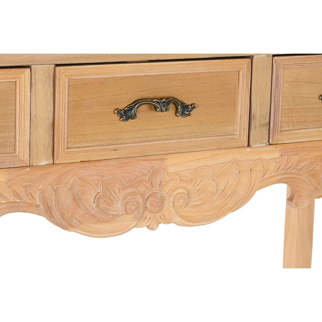 Konsole DKD Home Decor natürlich Tanne Holz MDF 110 x 39,5 x 79 cm