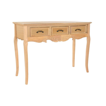 Konsole DKD Home Decor natürlich Tanne Holz MDF 110 x 39,5 x 79 cm