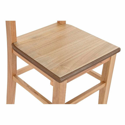 Esszimmerstuhl DKD Home Decor Tanne natürlich (41 x 41 x 94 cm)