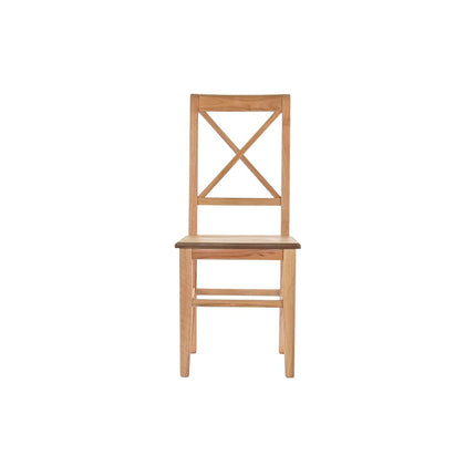 Esszimmerstuhl DKD Home Decor Tanne natürlich (41 x 41 x 94 cm)