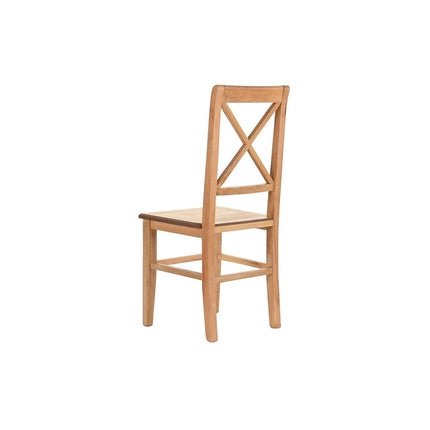 Esszimmerstuhl DKD Home Decor Tanne natürlich (41 x 41 x 94 cm)