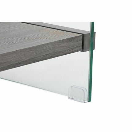 Nachttisch DKD Home Decor Kristall MDF Verre trempé (50 x 50 x 49 cm)