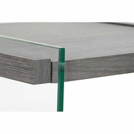 Nachttisch DKD Home Decor Kristall MDF Verre trempé (50 x 50 x 49 cm)
