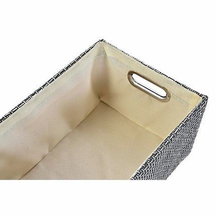 Korb-Set DKD Home Decor 40,5 x 28 x 18 cm Polyester (2 Stück)