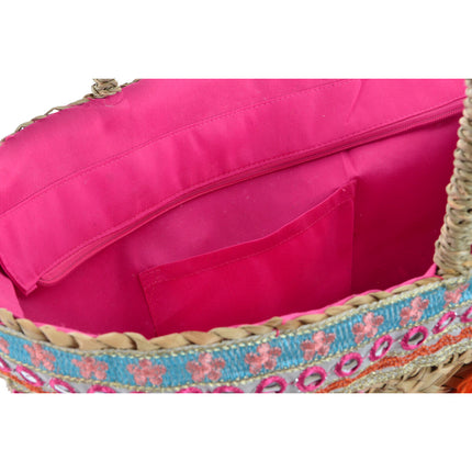Handtasche DKD Home Decor Bunt 51 x 16 x 30 cm