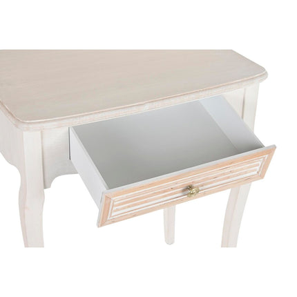 Konsole DKD Home Decor 60 x 40 x 72,5 cm natürlich Holz Weiß Holz MDF