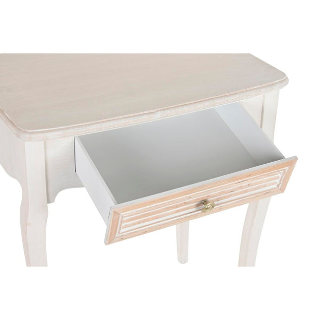 Konsole DKD Home Decor 60 x 40 x 72,5 cm natürlich Holz Weiß Holz MDF