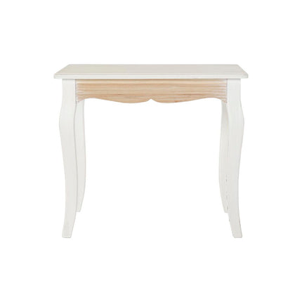Set mit 3 Tischen DKD Home Decor Weiß natürlich Holz Holz MDF 53 x 35 x 47 cm