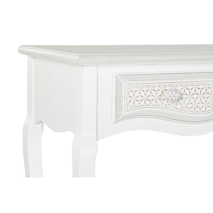 Konsole DKD Home Decor Holz MDF Weiß (120 x 40 x 78,5 cm)