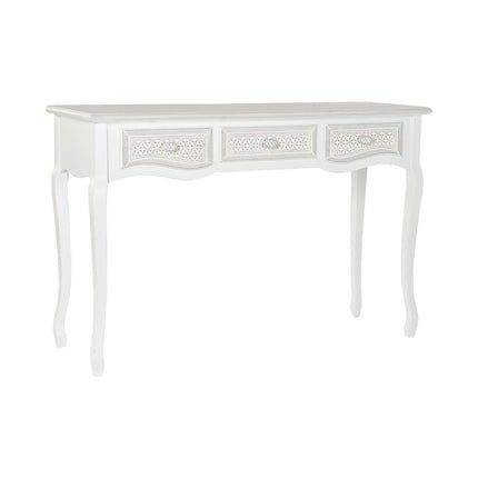 Konsole DKD Home Decor Holz MDF Weiß (120 x 40 x 78,5 cm)