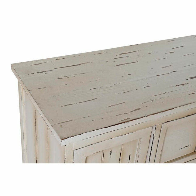Anrichte DKD Home Decor Holz MDF Weiß 120 x 34,5 x 77 cm