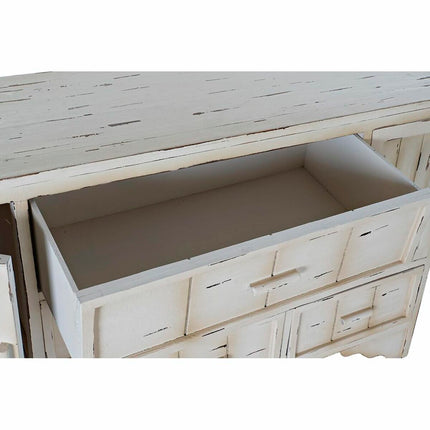 Anrichte DKD Home Decor Holz MDF Weiß 120 x 34,5 x 77 cm