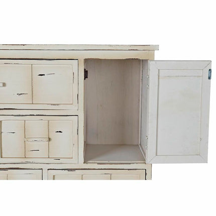 Anrichte DKD Home Decor Holz MDF Weiß 120 x 34,5 x 77 cm