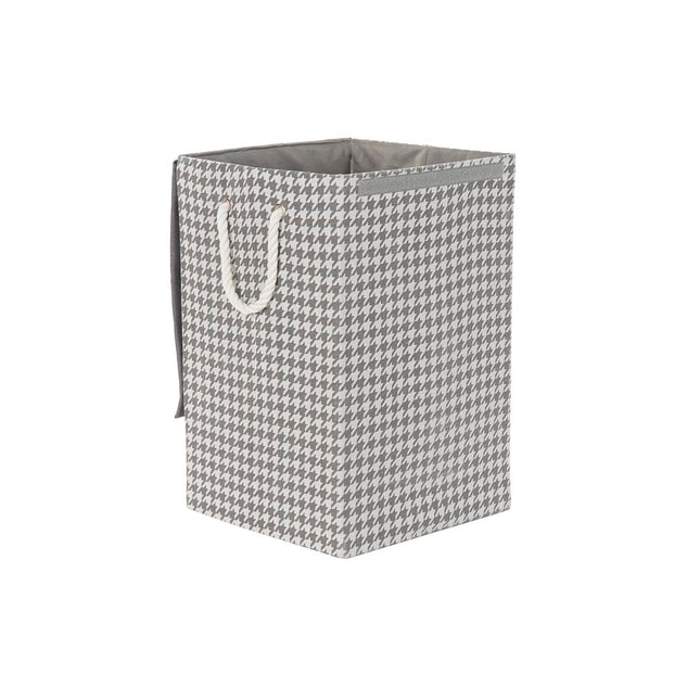 Korb für schmutzige Wäsche DKD Home Decor Hahnenfuß Polyester (36 x 36 x 55 cm) (3 Stück)