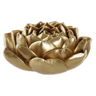 Deko-Figur DKD Home Decor 18 x 18,5 x 7,2 cm Blume Gold