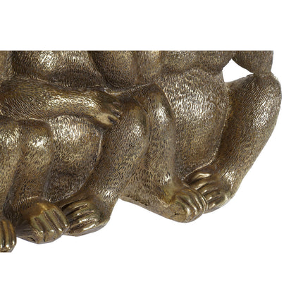 Deko-Figur DKD Home Decor 28,5 x 11 x 19,6 cm Gold Kolonial