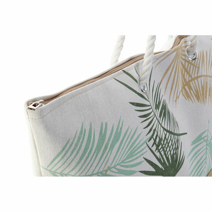 Strandtasche DKD Home Decor 60 x 16 x 42 cm Beige Braun grün