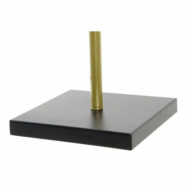 Tischlampe DKD Home Decor Schwarz Gold Metall 220 V 25 W (38 x 16 x 64 cm)