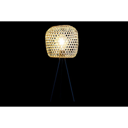 Tischlampe DKD Home Decor Schwarz Braun 220 V 50 W Tropical (23 x 23 x 56 cm)