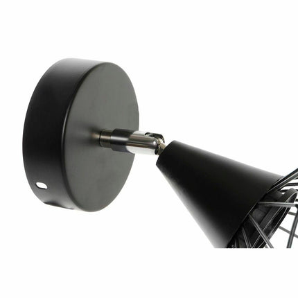 Wandleuchte DKD Home Decor 21 x 22 x 22 cm Schwarz Metall 220 V 50 W Urban