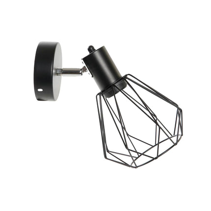 Wandleuchte DKD Home Decor 15 x 20 x 22 cm Schwarz Metall 220 V 50 W Urban