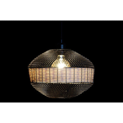 Deckenlampe DKD Home Decor Schwarz Braun 220 V 50 W (31 x 31 x 27 cm)