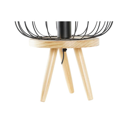 Tischlampe DKD Home Decor Schwarz Braun 220 V 50 W (29 x 29 x 38 cm)