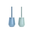 Toilettenbürste DKD Home Decor Minze grün polystyrol (12 x 12 x 34,5 cm) (2 Stück)